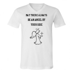 Unisex V-Neck Jersey Tee