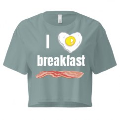 Ladies Festival Cali Crop Top Tee