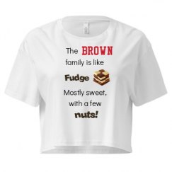 Ladies Festival Cali Crop Top Tee