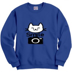 Unisex Film and Foil Crewneck Sweatshirt