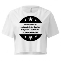 Ladies Festival Cali Crop Top Tee