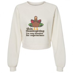 Women's Raglan Pullover Fleece