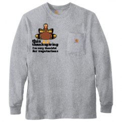 Unisex Carhartt Pocket Long Sleeve Tee