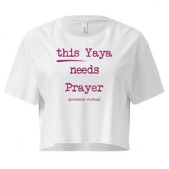 Ladies Festival Cali Crop Top Tee