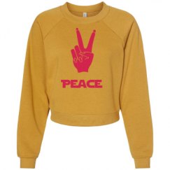 Women's Raglan Pullover Fleece