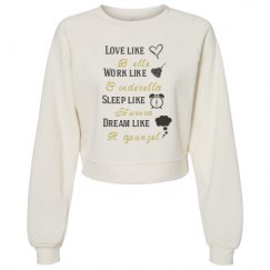 Women's Raglan Pullover Fleece