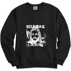 Unisex Film and Foil Crewneck Sweatshirt