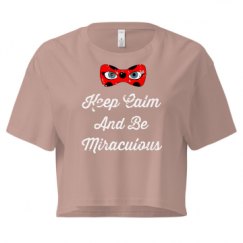 Ladies Festival Cali Crop Top Tee