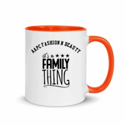 11oz Ceramic Mug with Color Inside