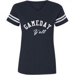 Ladies Relaxed Fit Vintage Sports Tee