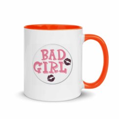 11oz Ceramic Mug with Color Inside