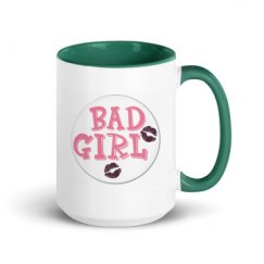 15oz Ceramic Mug with Color Inside