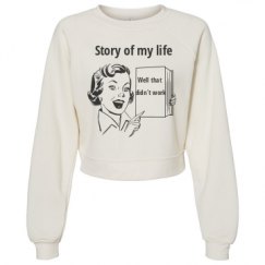 Women's Raglan Pullover Fleece