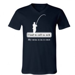 Unisex V-Neck Jersey Tee