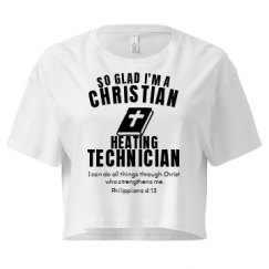 Ladies Festival Cali Crop Top Tee