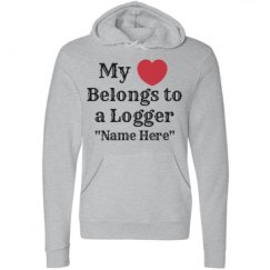 Unisex Fleece Pullover Midweight Hoodie