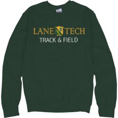 LT Track Unisex Hanes Cotton Crewneck Sweatshirt