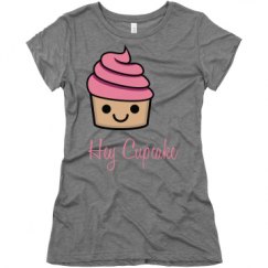 Ladies Slim Fit Super Soft Triblend Tee