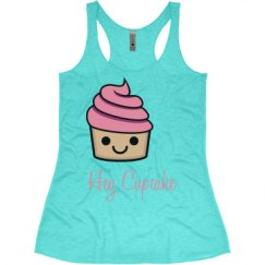 Ladies Slim Fit Super Soft Racerback Triblend Tank
