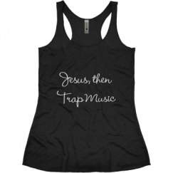 Ladies Slim Fit Super Soft Racerback Triblend Tank