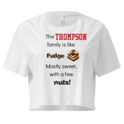 Ladies Festival Cali Crop Top Tee