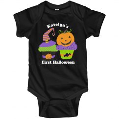 Cute 1st Halloween Cupcakes