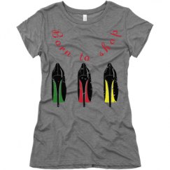 Ladies Slim Fit Super Soft Triblend Tee