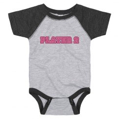 Player 2 Raglan Onesy 