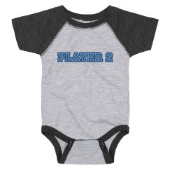 Player 2 Raglan Onesy 