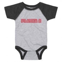Player 2 Raglan Onesy 