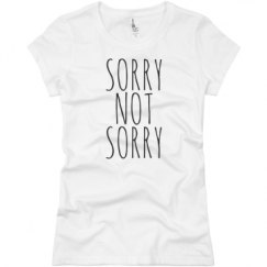 Ladies Slim Fit Basic Promo Jersey Tee