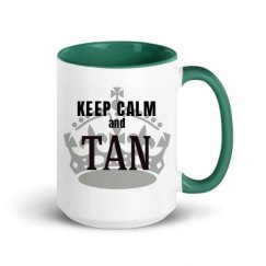 15oz Ceramic Mug with Color Inside