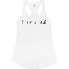 Ladies Slim Fit Racerback Tank Top