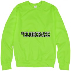Unisex Neon Crewneck Sweatshirt