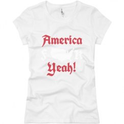 Ladies Slim Fit Basic Promo Jersey Tee