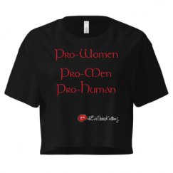 Ladies Festival Cali Crop Top Tee