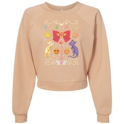 Women's Raglan Pullover Fleece