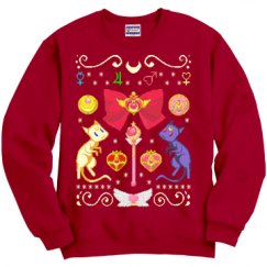 Unisex Film and Foil Crewneck Sweatshirt