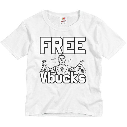 DABBOI FREE VBUCKS GAMER TEE DABBOI FREE VBUCKS GAMER TEE
