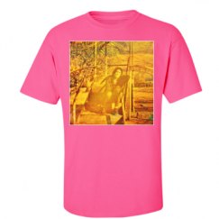 Unisex Ultra Cotton Safety Neon Crewneck Tee