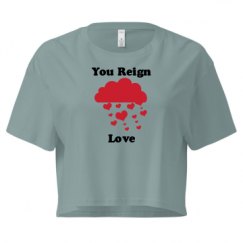 Ladies Festival Cali Crop Top Tee