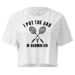 Ladies Festival Cali Crop Top Tee