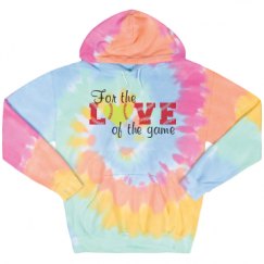 Unisex Tie-Dye Fleece Hoodie