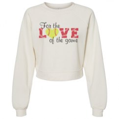Women's Raglan Pullover Fleece