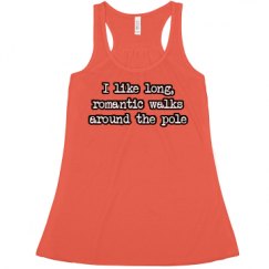 Ladies Flowy Racerback Tank
