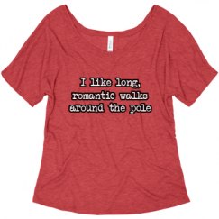 Ladies Flowy Slouchy Tee