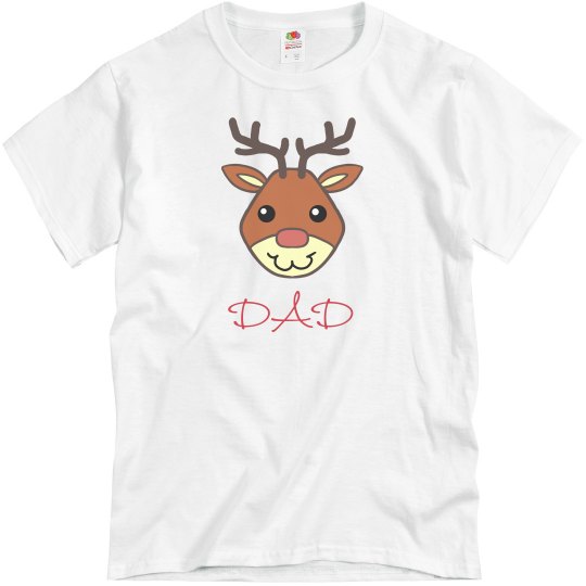 DAD REINDEER TEE DAD REINDEER TEE