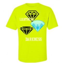 Unisex Ultra Cotton Safety Neon Crewneck Tee