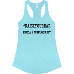 Ladies Slim Fit Racerback Tank Top
