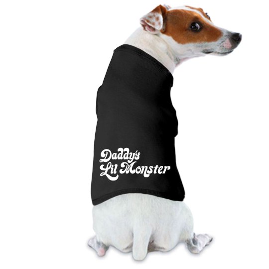 Daddys Little Monster Coat Dog Gifts for all occasions